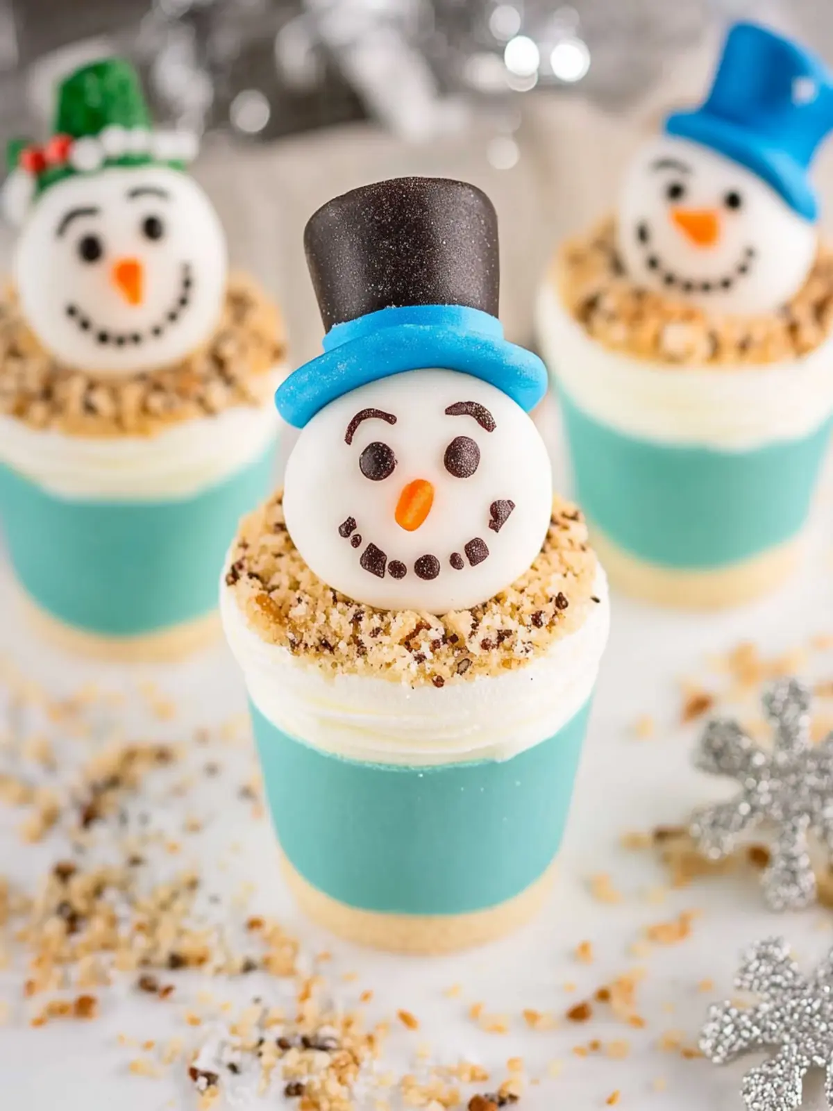 Snowman Dirt Cups
