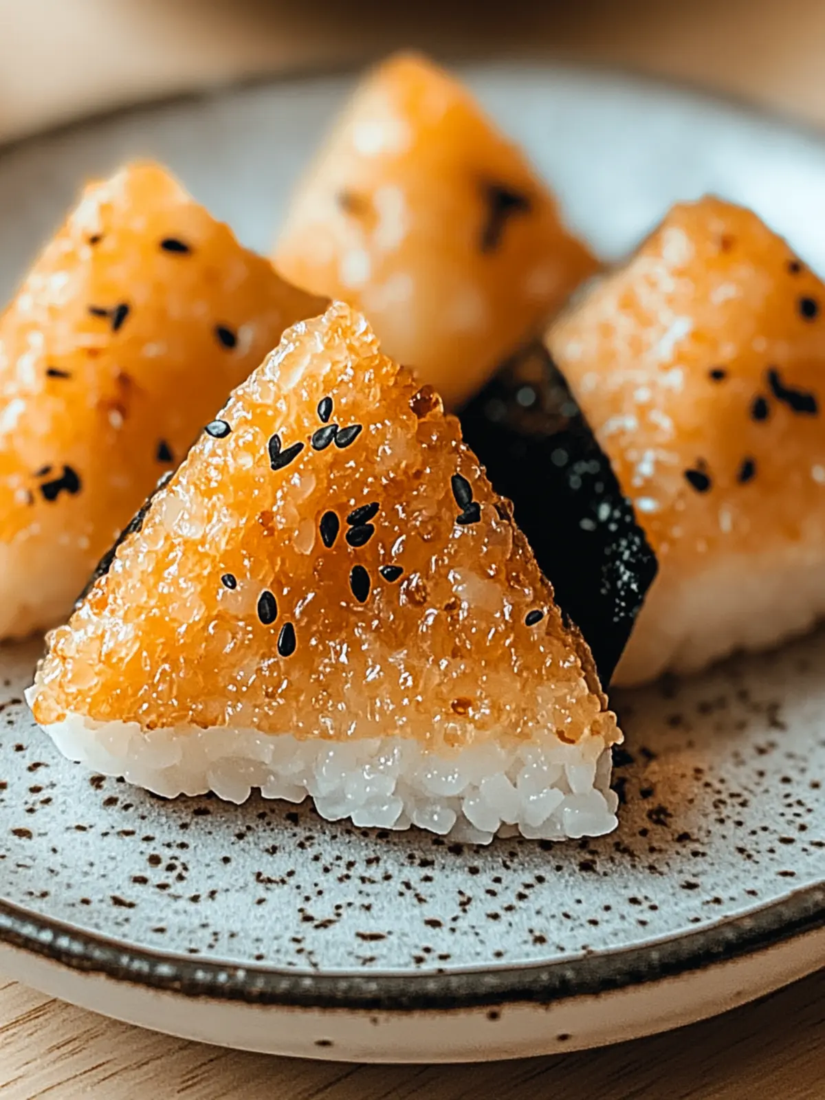 Crispy Yaki Onigiri