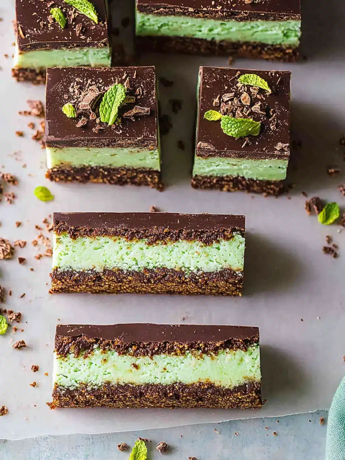 Indulge in Raw Chocolate Mint Slice That's Good For You 4 Raw Chocolate Mint Slice