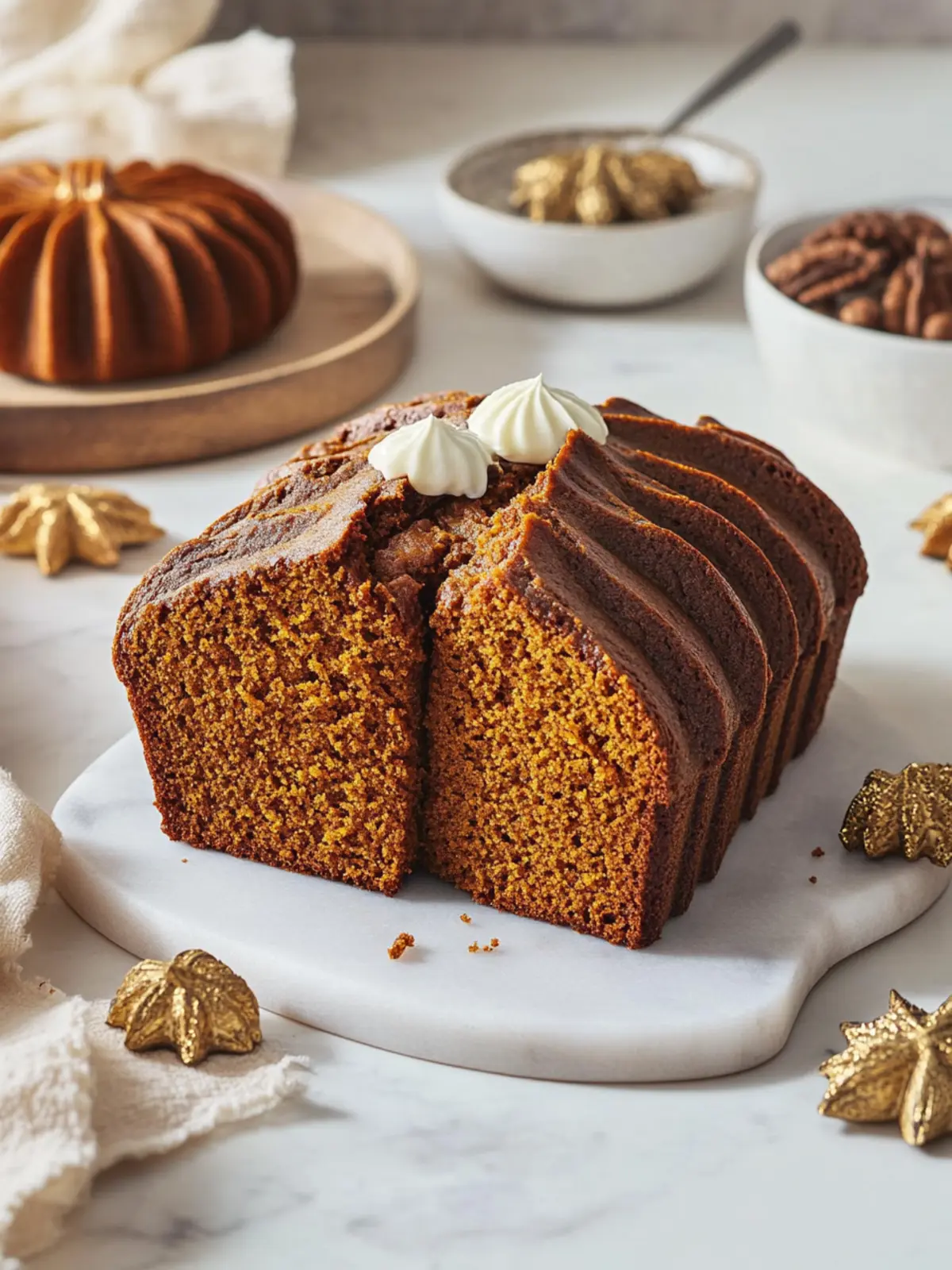 Five Spice Pumpkin Bread
