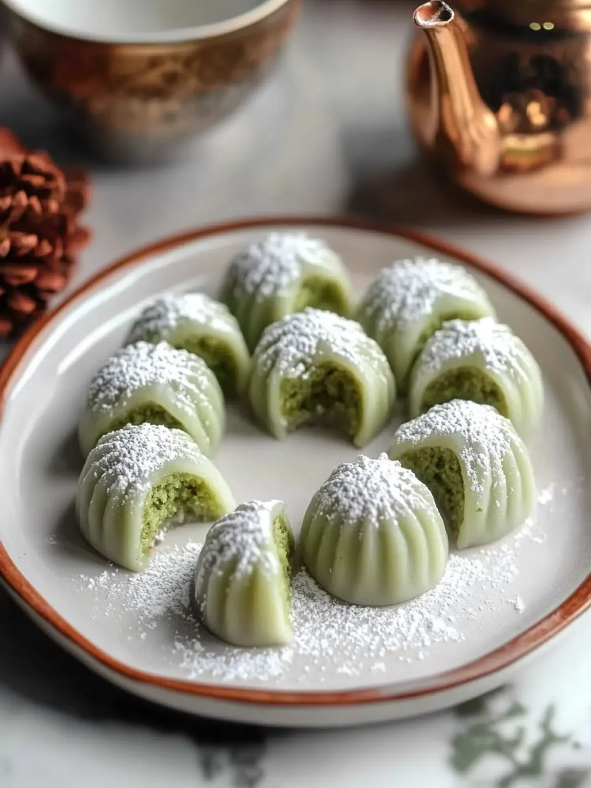 Matcha Green Tea Mochi