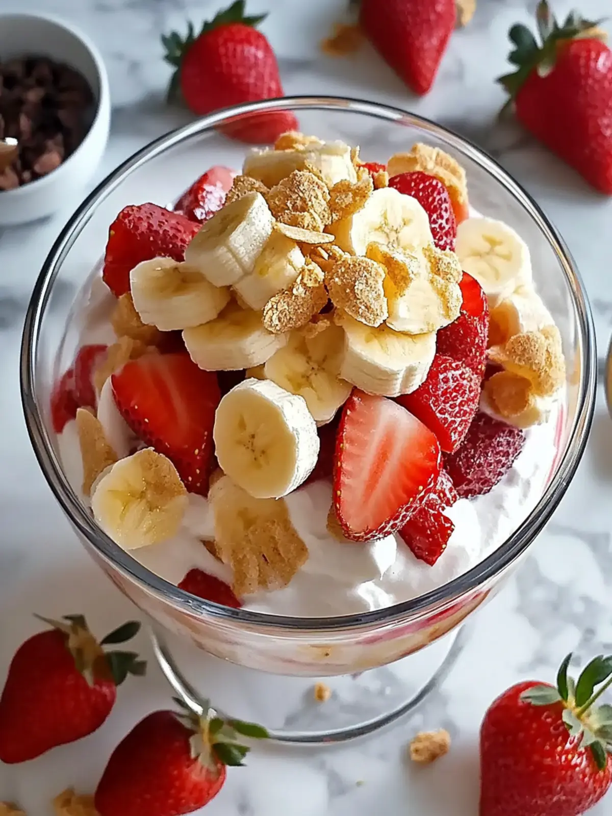 Strawberry Banana Pudding