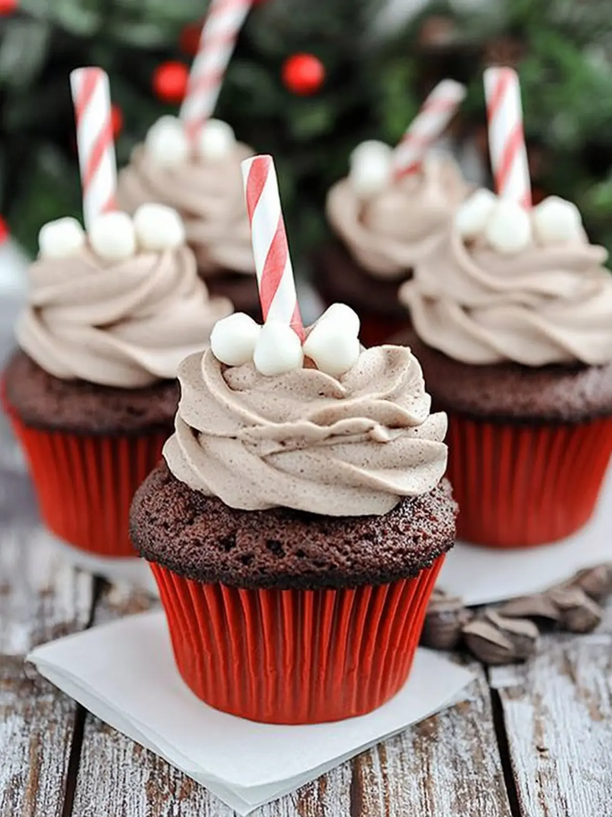 Indulge in Glorious Hot Cocoa Cupcakes for Cozy Moments 3 Glorious Hot Cocoa Cupcakes
