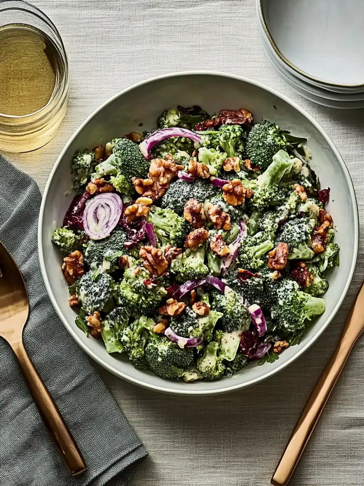 Deliciously Crunchy Broccoli Salad with Sweet Bacon Twist 3 Broccoli Salad