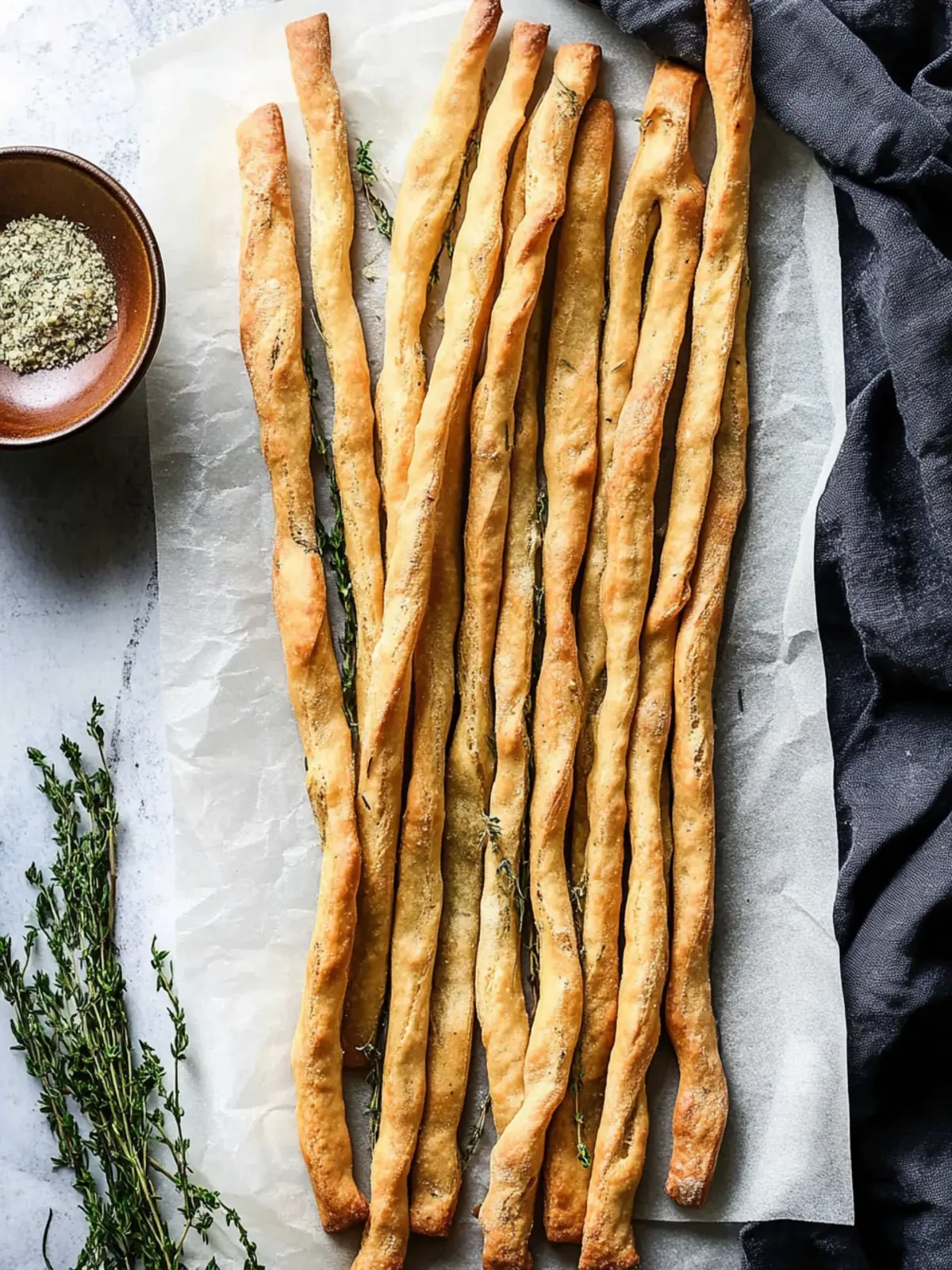 Delicious Rosemary and Thyme Grissini for Your Next Snack 4 Rosemary and Thyme Grissini