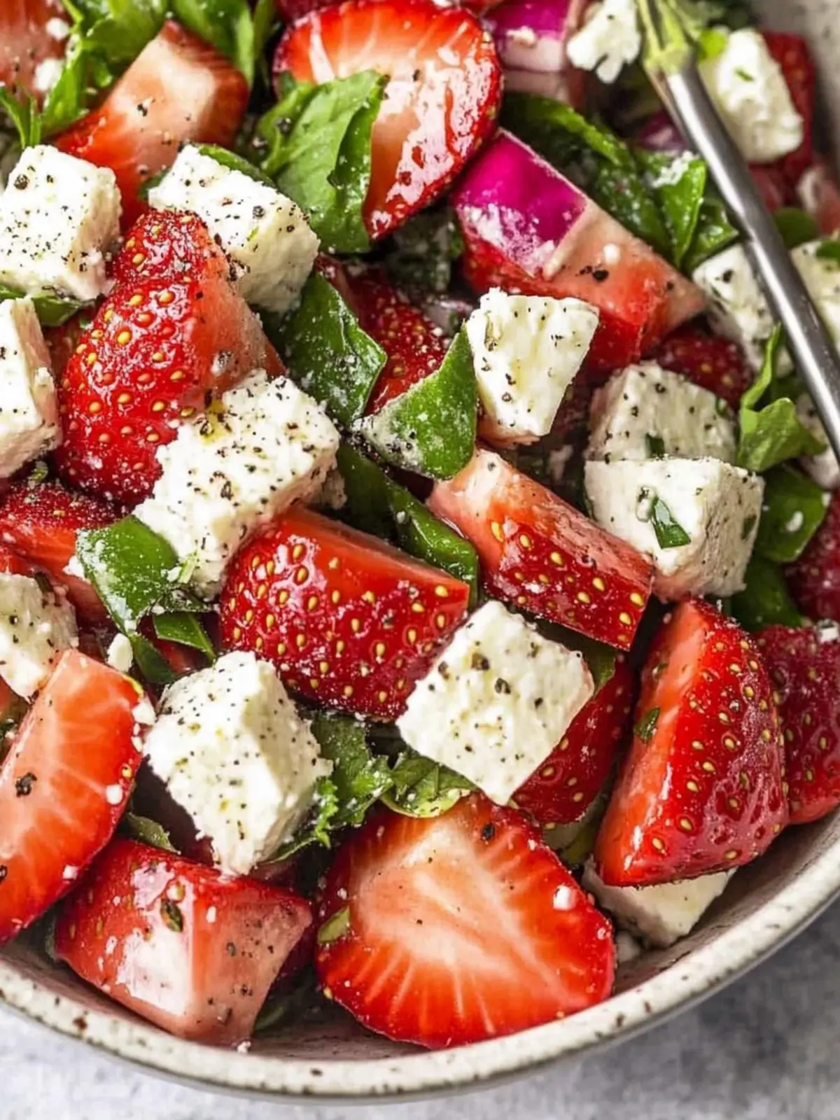 Strawberry Feta Salad