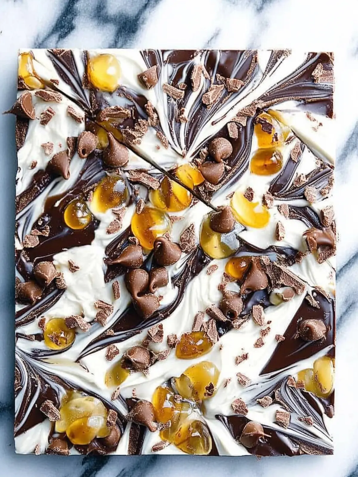 New Year’s Eve Chocolate Bark