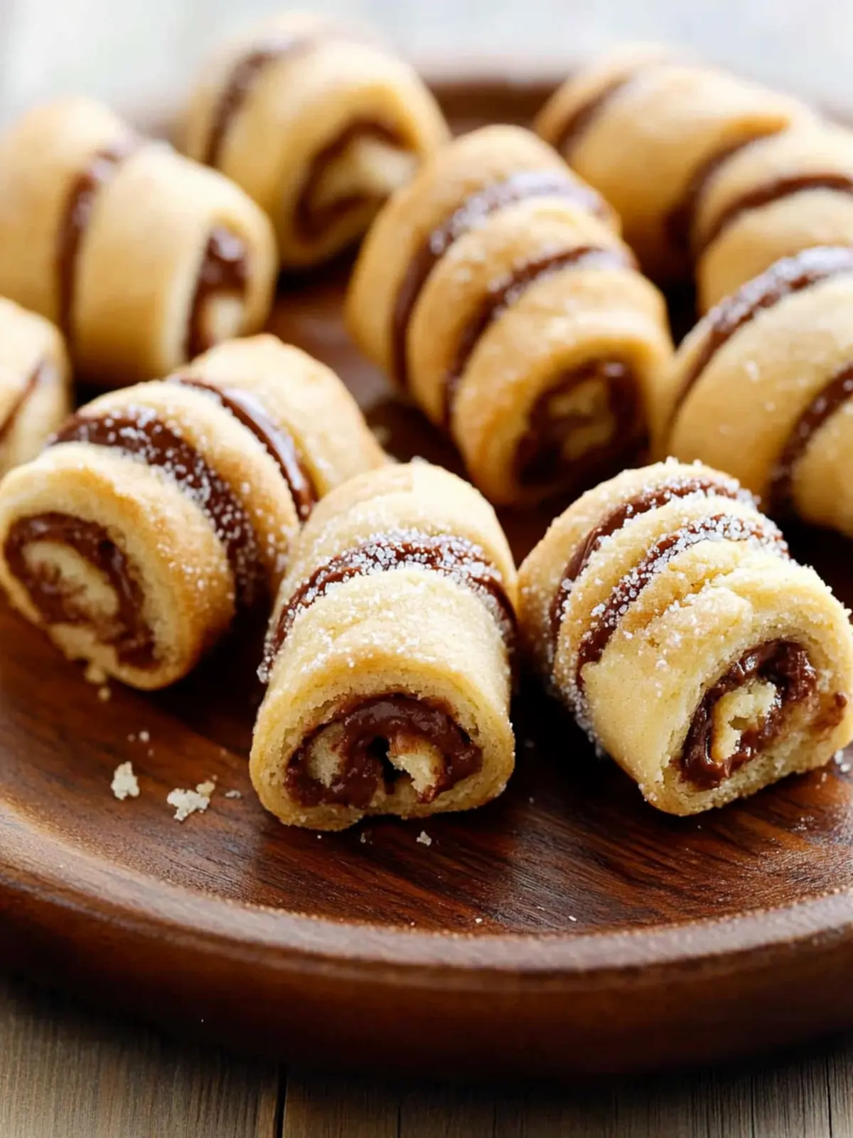 Easy Nutella Cookie Roll-Ups