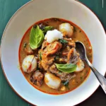 Red Duck Curry with Lychees