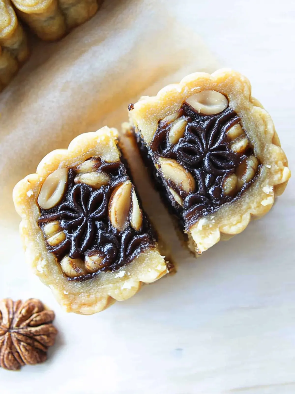 Walnut Butter Mooncakes