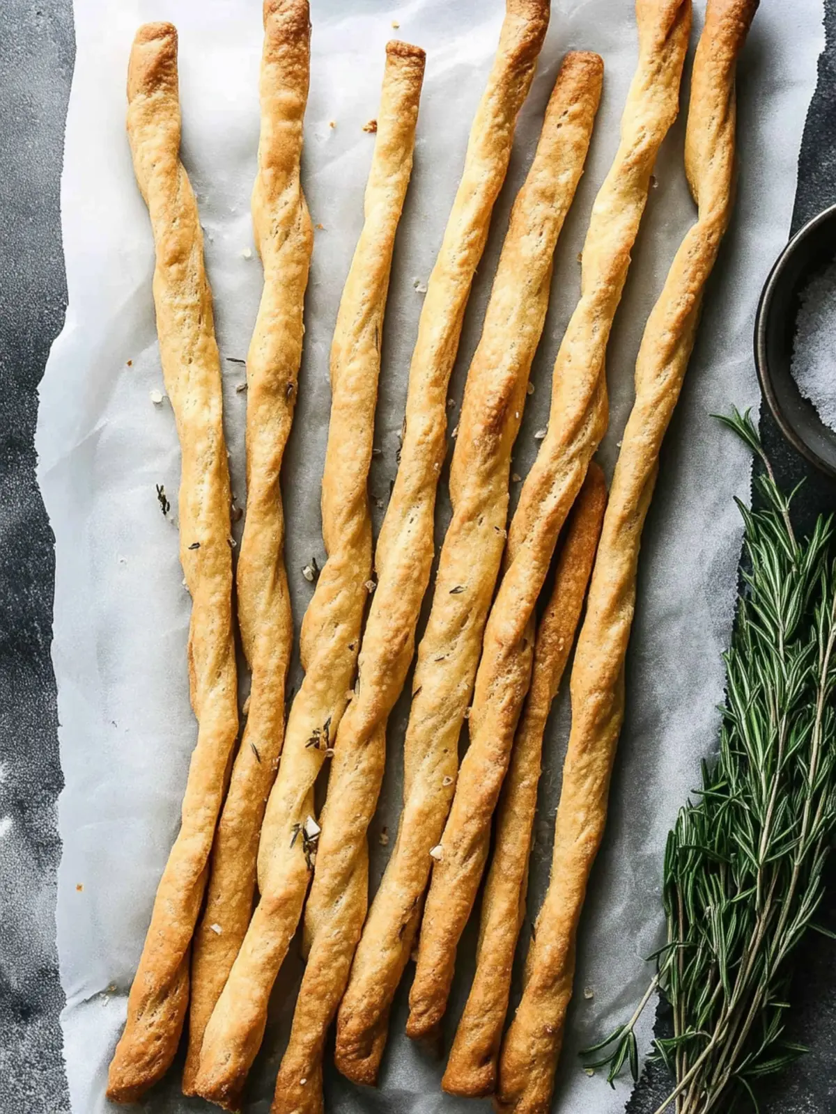 Delicious Rosemary and Thyme Grissini for Your Next Snack 2 Rosemary and Thyme Grissini