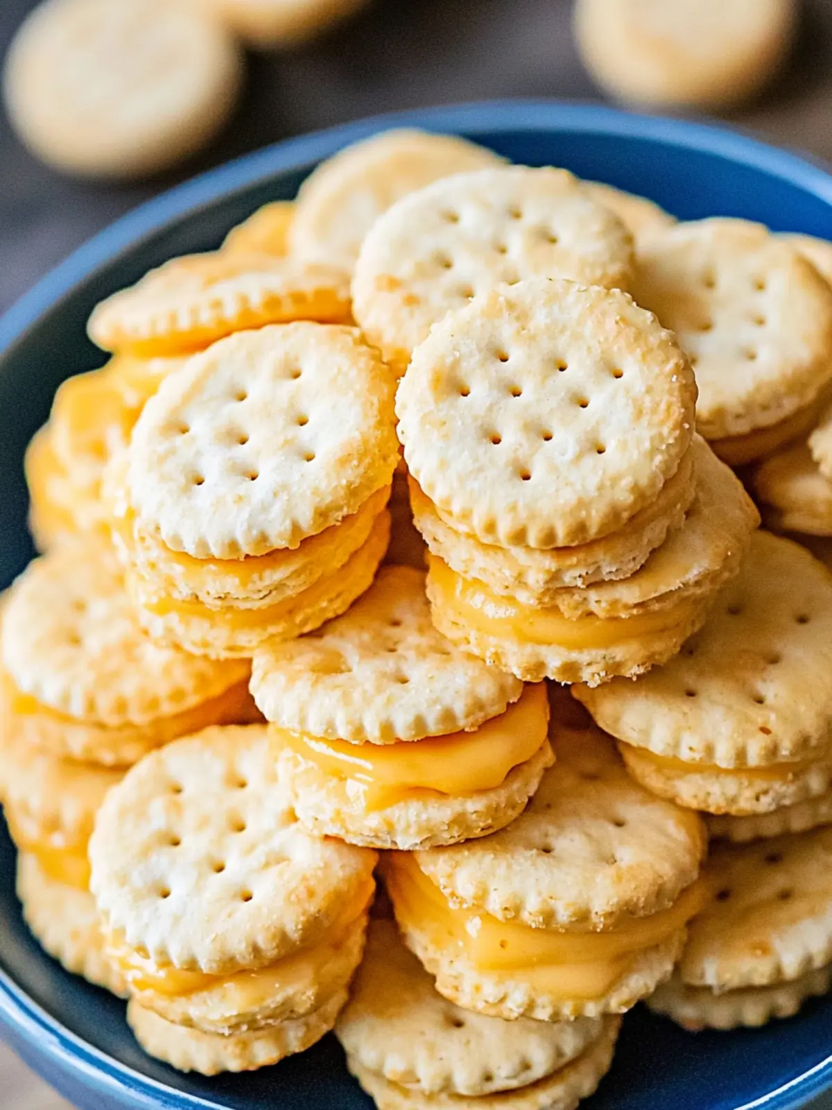 Create Delicious Copycat Ritz Cheese Cracker Sandwiches at Home 3 Copycat Ritz Cheese Cracker Sandwiches