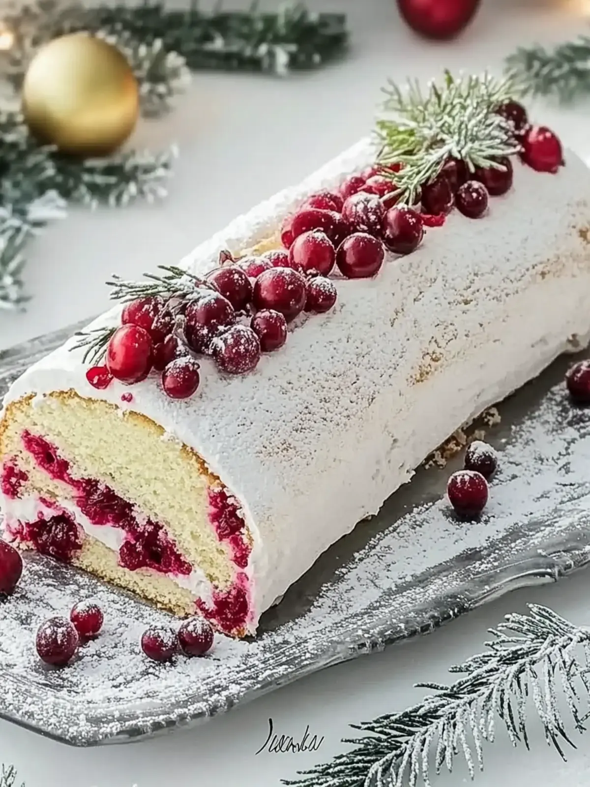 Ladyfinger Cranberry Cake Roll That Will Wow Your Guests 4 Ladyfinger Cranberry Cake Roll