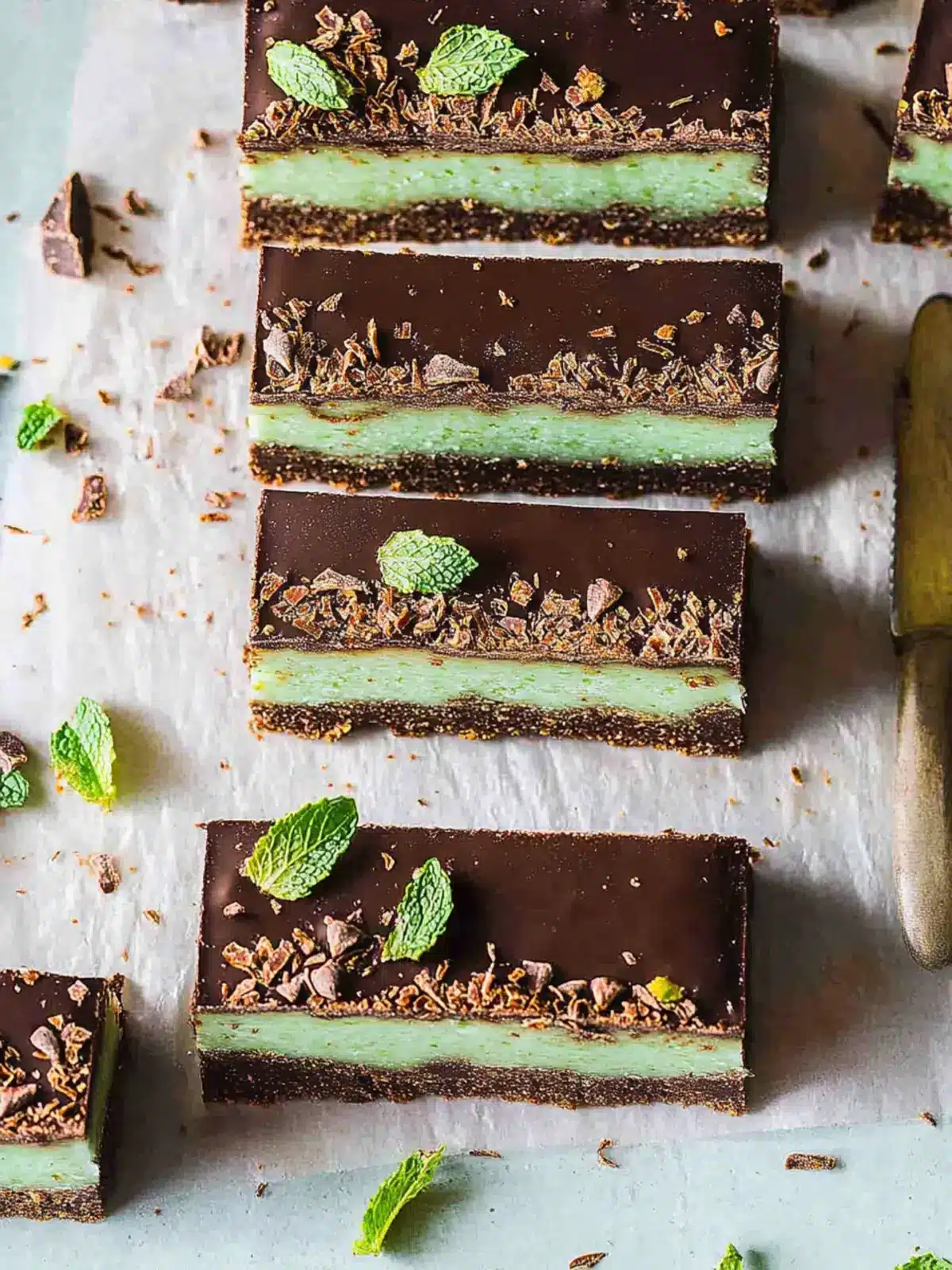 Indulge in Raw Chocolate Mint Slice That's Good For You 5 Raw Chocolate Mint Slice