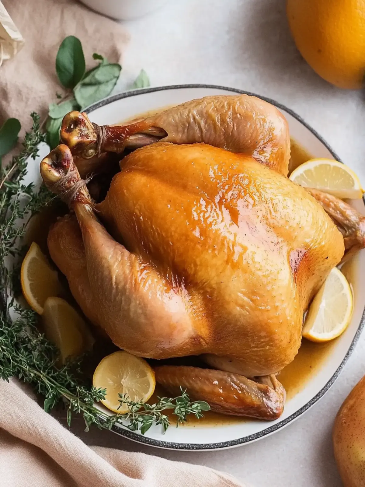 Succulent Sunday Roast Chicken Dinner with Creamy Gravy 3 Sunday Roast Chicken Dinner with Chicken Gravy