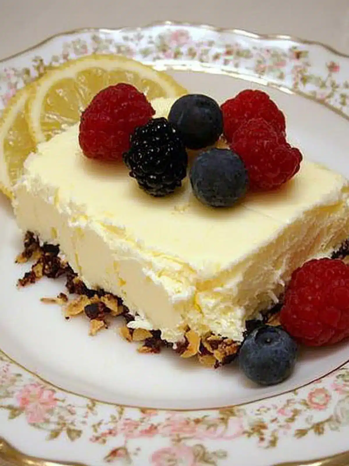 Meyer Lemon Semifreddo: A Refreshing Berry Delight 4 Meyer Lemon Semifreddo