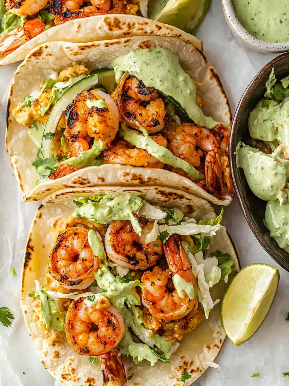 Grilled Prawn Tacos