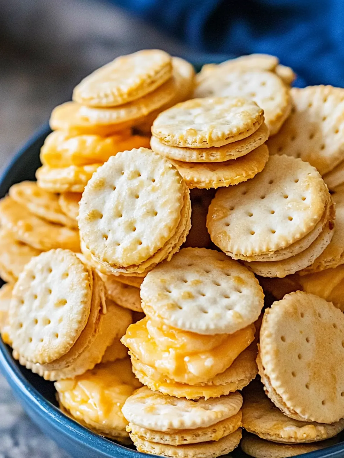 Create Delicious Copycat Ritz Cheese Cracker Sandwiches at Home 5 Copycat Ritz Cheese Cracker Sandwiches