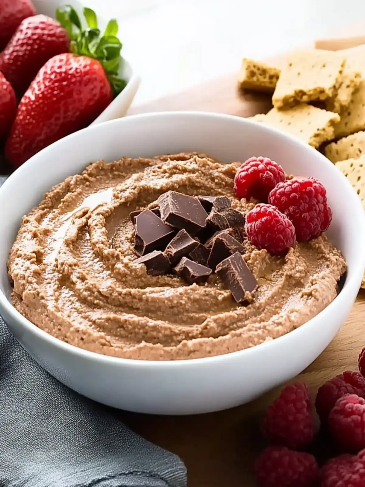 Chocolate Cake Batter Hummus