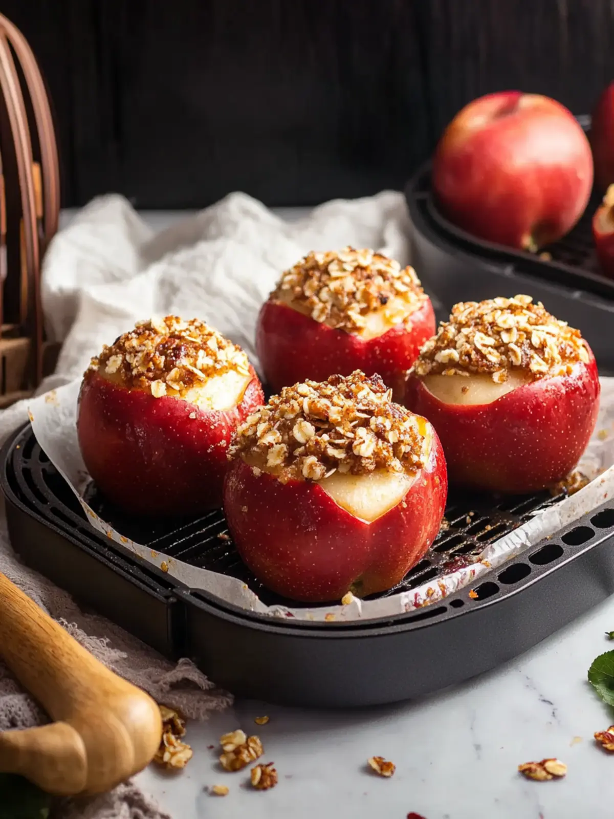 Delicious Air Fryer Baked Apples for Cozy Fall Evenings 2 Air Fryer Baked Apples