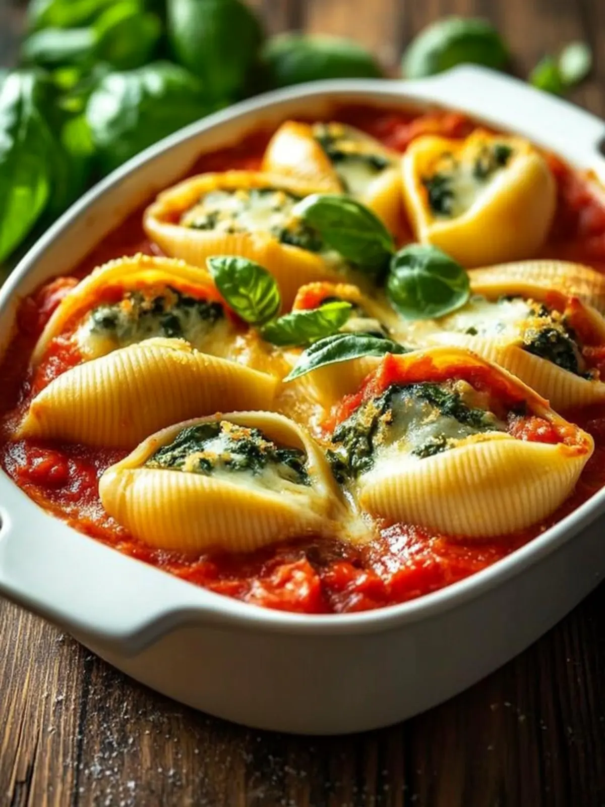 Mouthwatering Spinach and Ricotta Stuffed Shells You’ll Love 3 Spinach and Ricotta Stuffed Shells