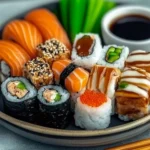 Sushi Rolls with Fresh Ingredients: Roll Your Own at Home 7 Sushi Rolls with Fresh Ingredients