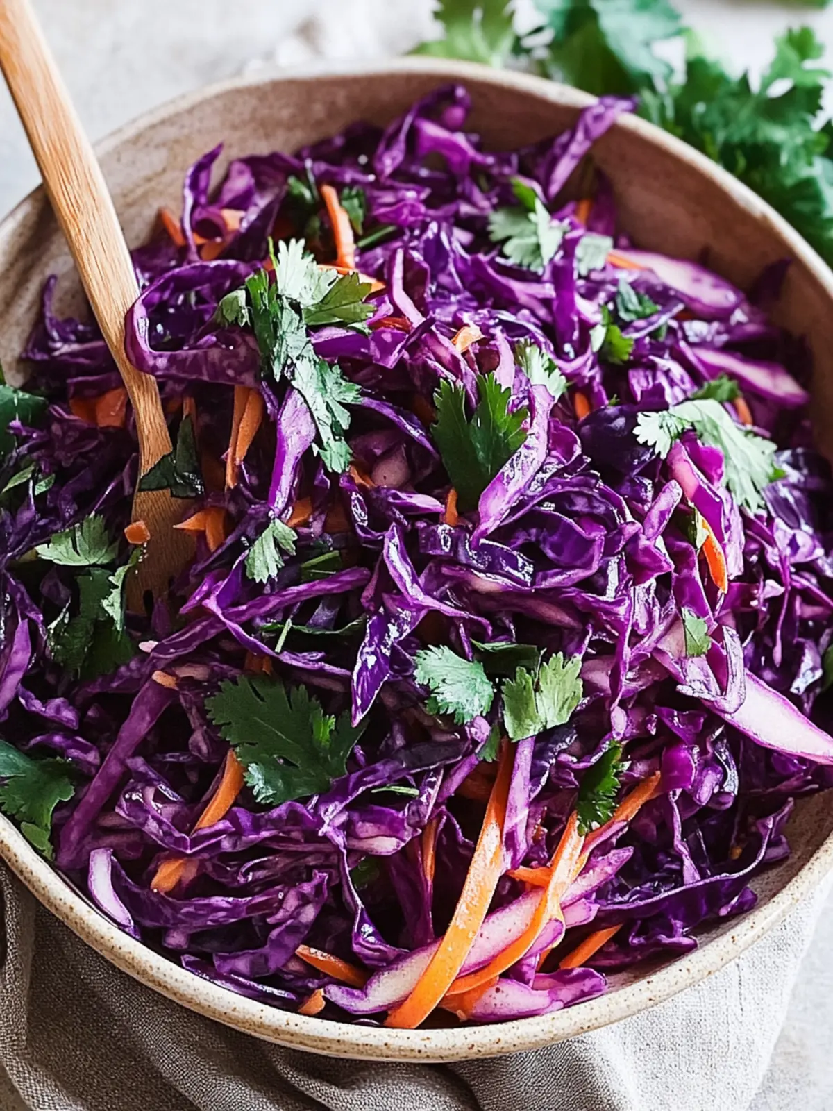 Brighten Your Day with Purple Cabbage Slaw Magic 3 Purple Cabbage Slaw