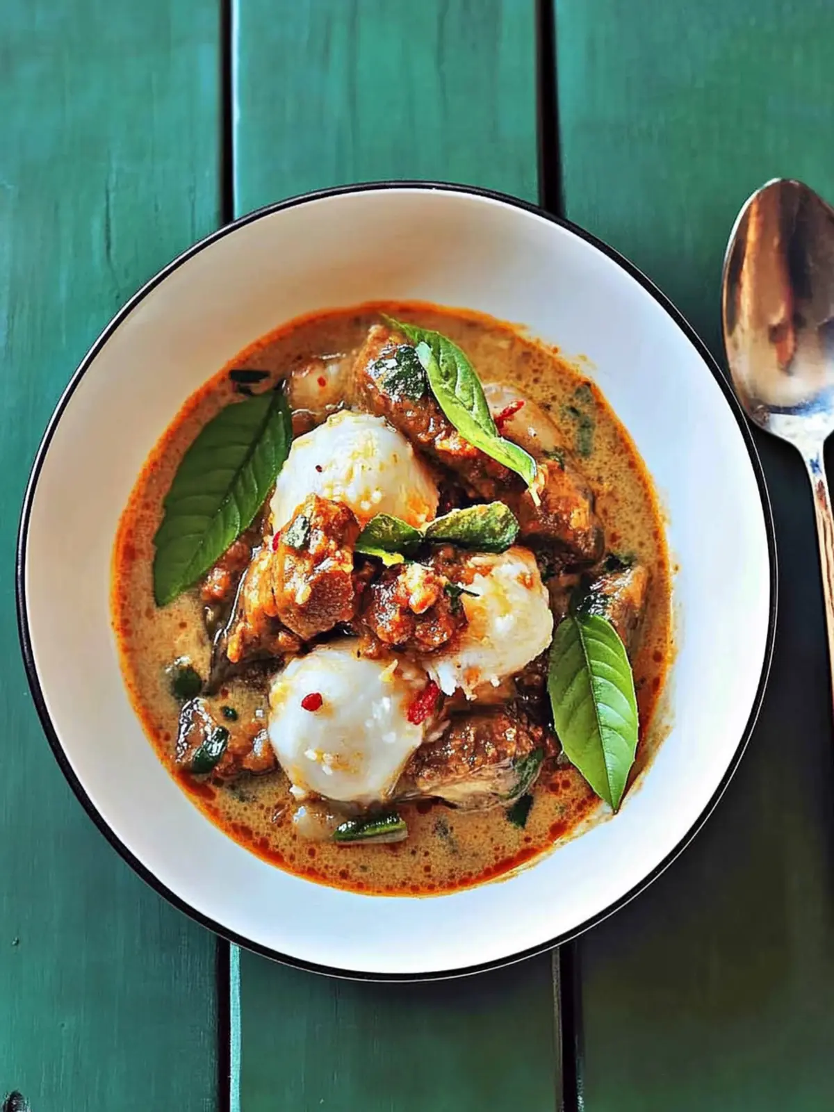 Red Duck Curry with Lychees