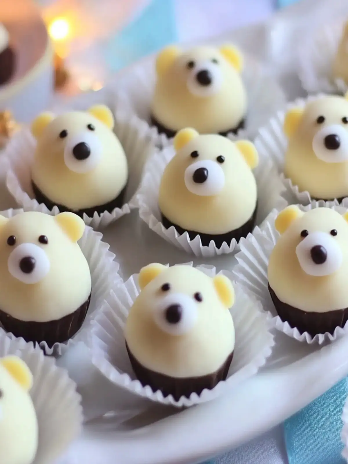 Polar Bear Cheesecake Truffles: Sweet & Creamy Delight 3 Polar Bear Cheesecake Truffles