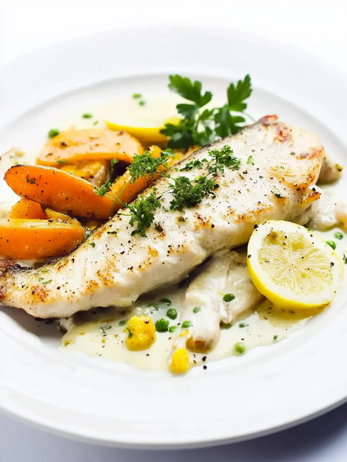 Lemon Cream Sauce for Trout