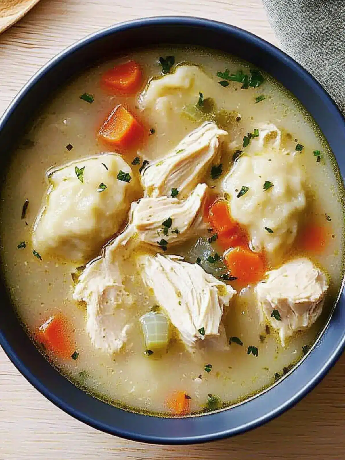 Grandma’s Chicken ‘n’ Dumpling Soup