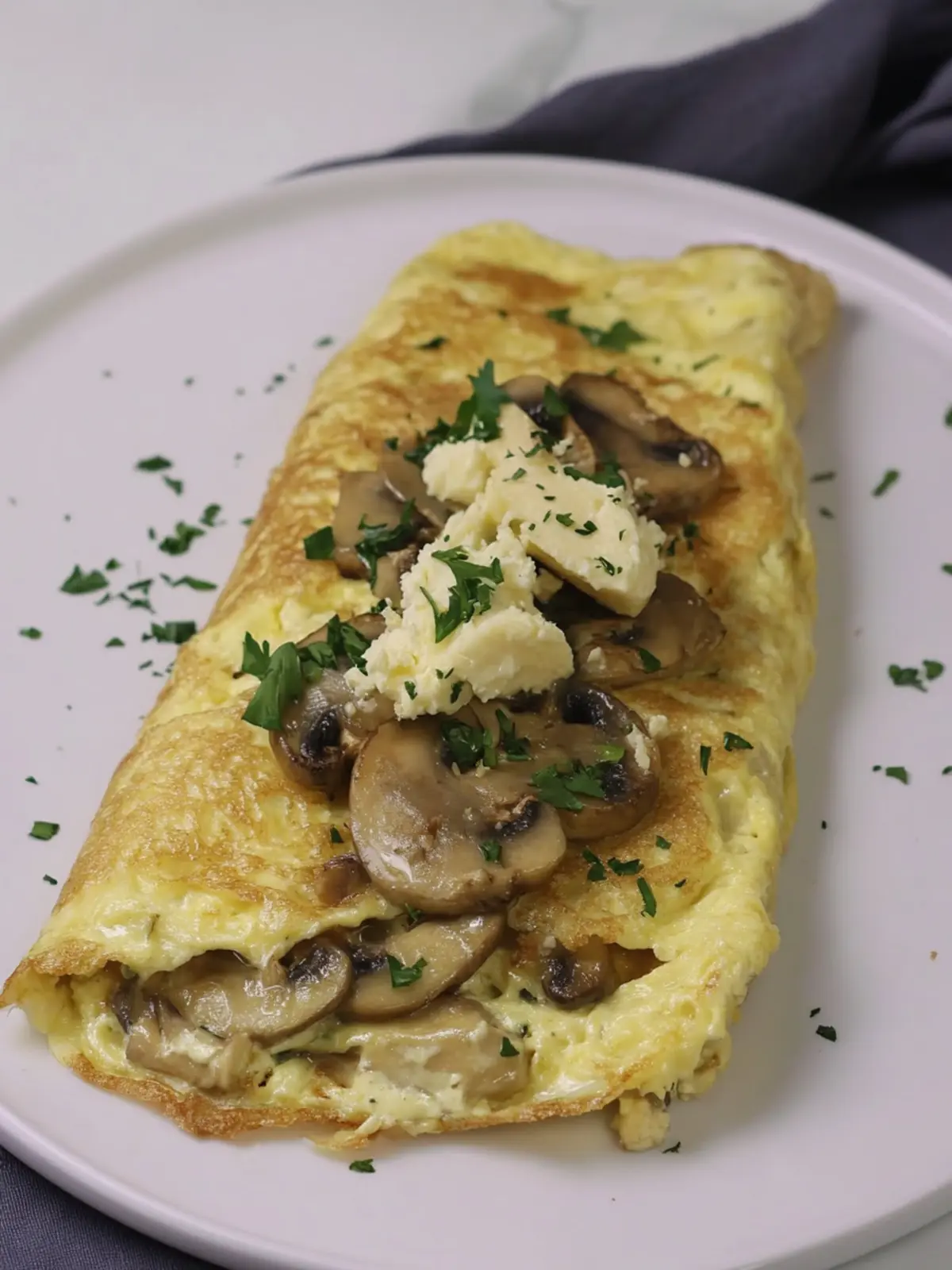 Mushroom and Cheese Omelette for a Cozy Breakfast Boost 4 Mushroom And Cheese Omelette