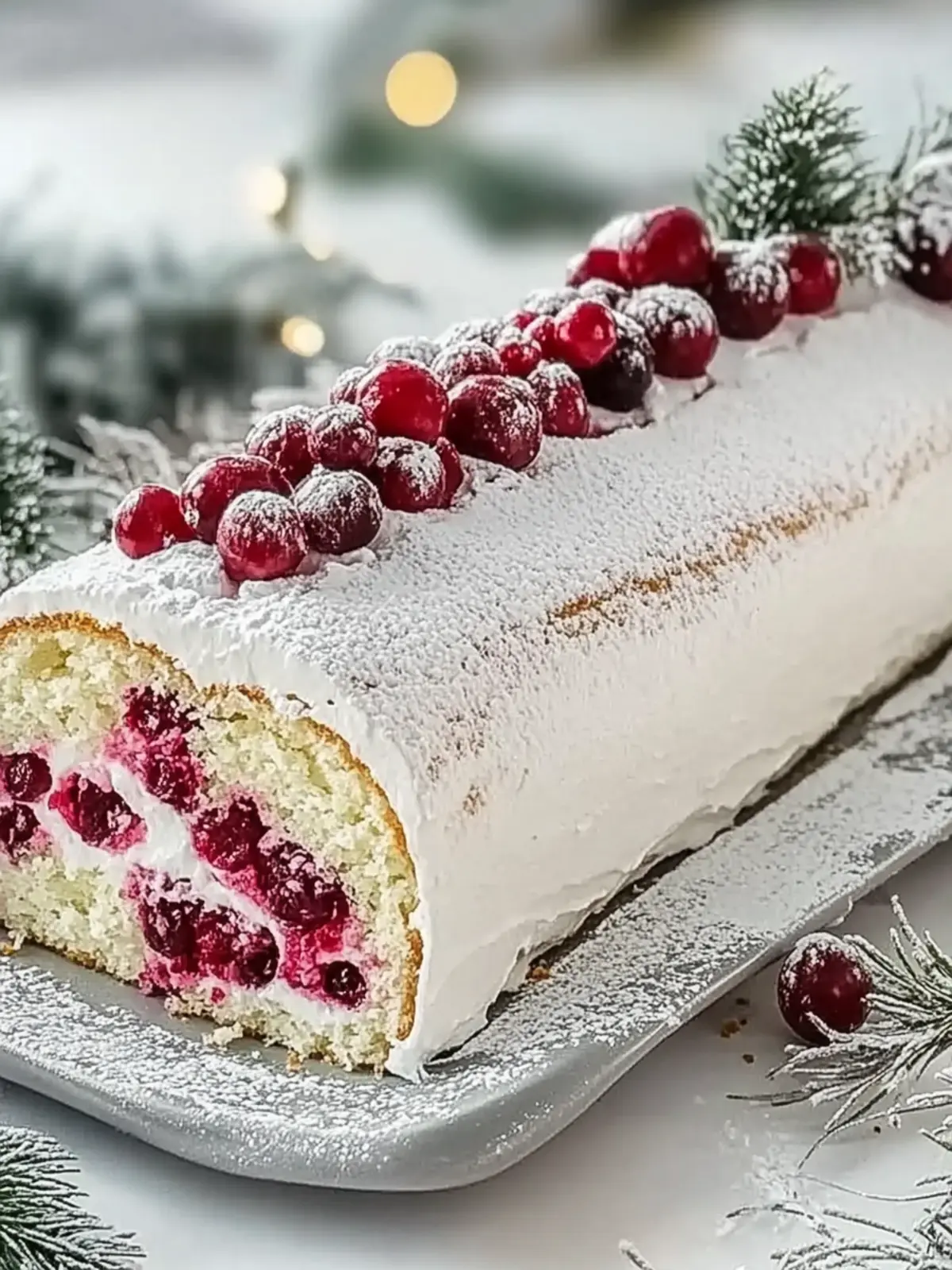 Ladyfinger Cranberry Cake Roll That Will Wow Your Guests 3 Ladyfinger Cranberry Cake Roll