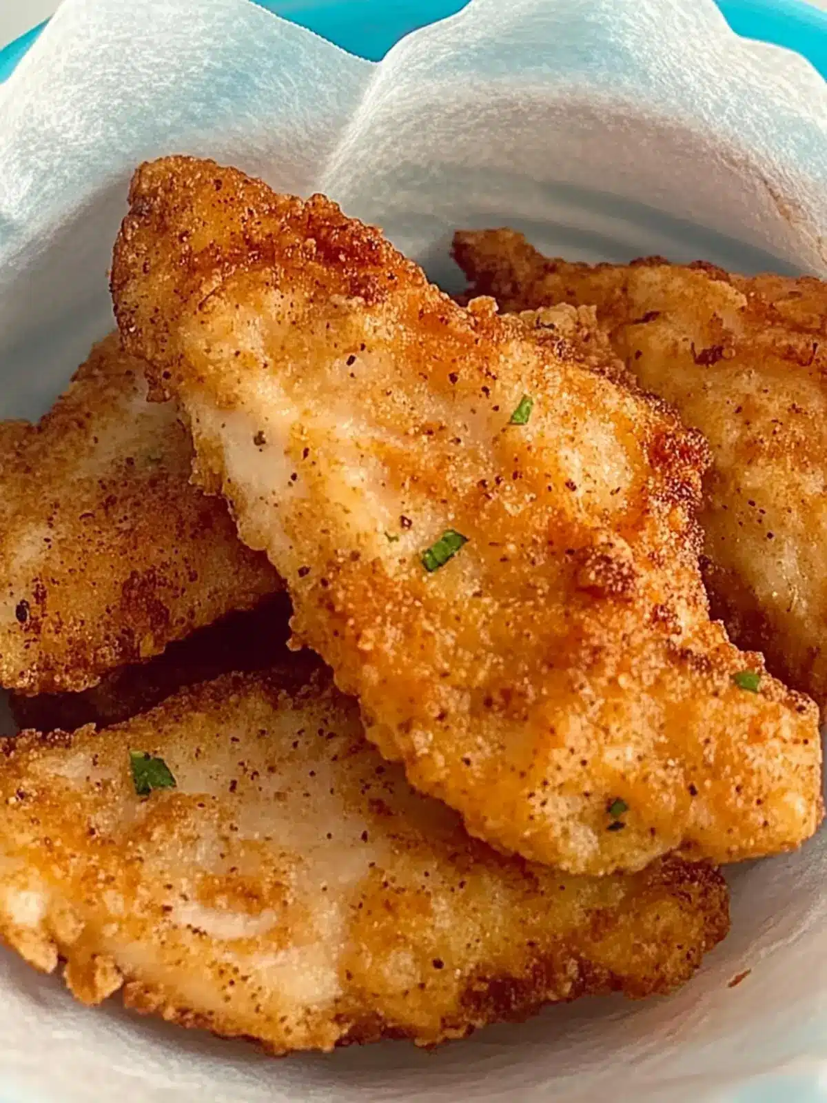 Garlic Chicken Fried Chicken