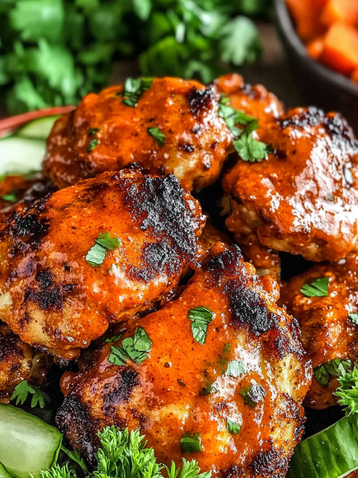 Buffalo Chicken Thighs