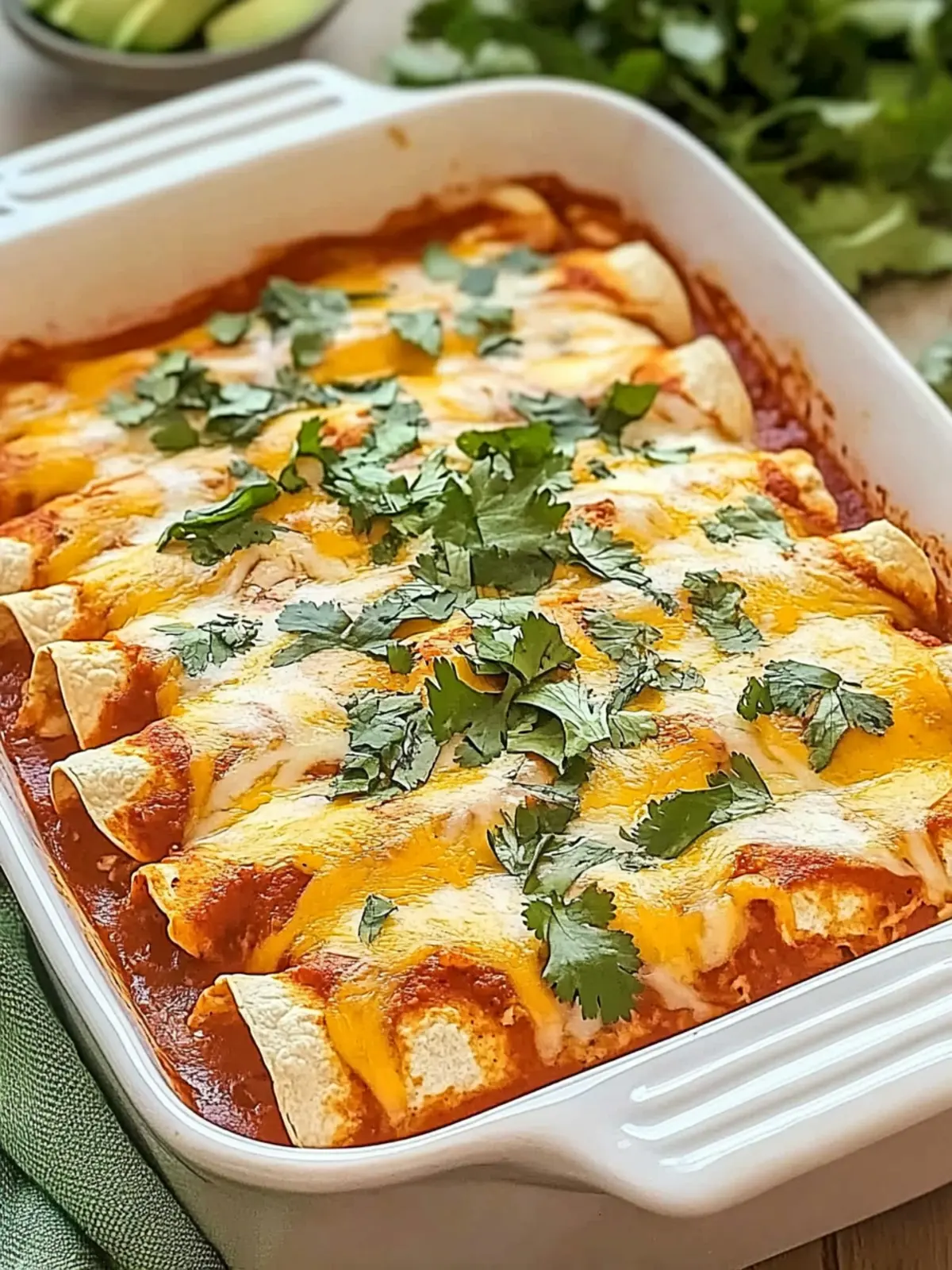 Irresistible Cheesy Chicken Enchiladas