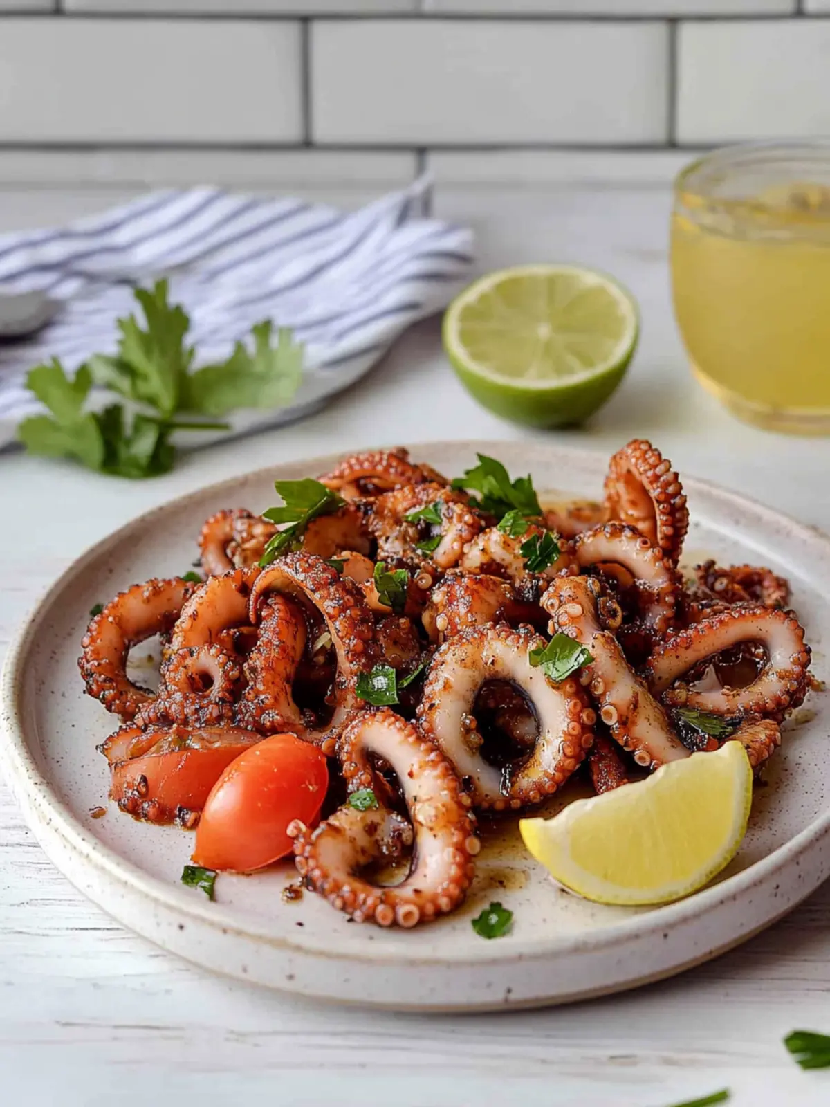 Baby Octopus Recipe