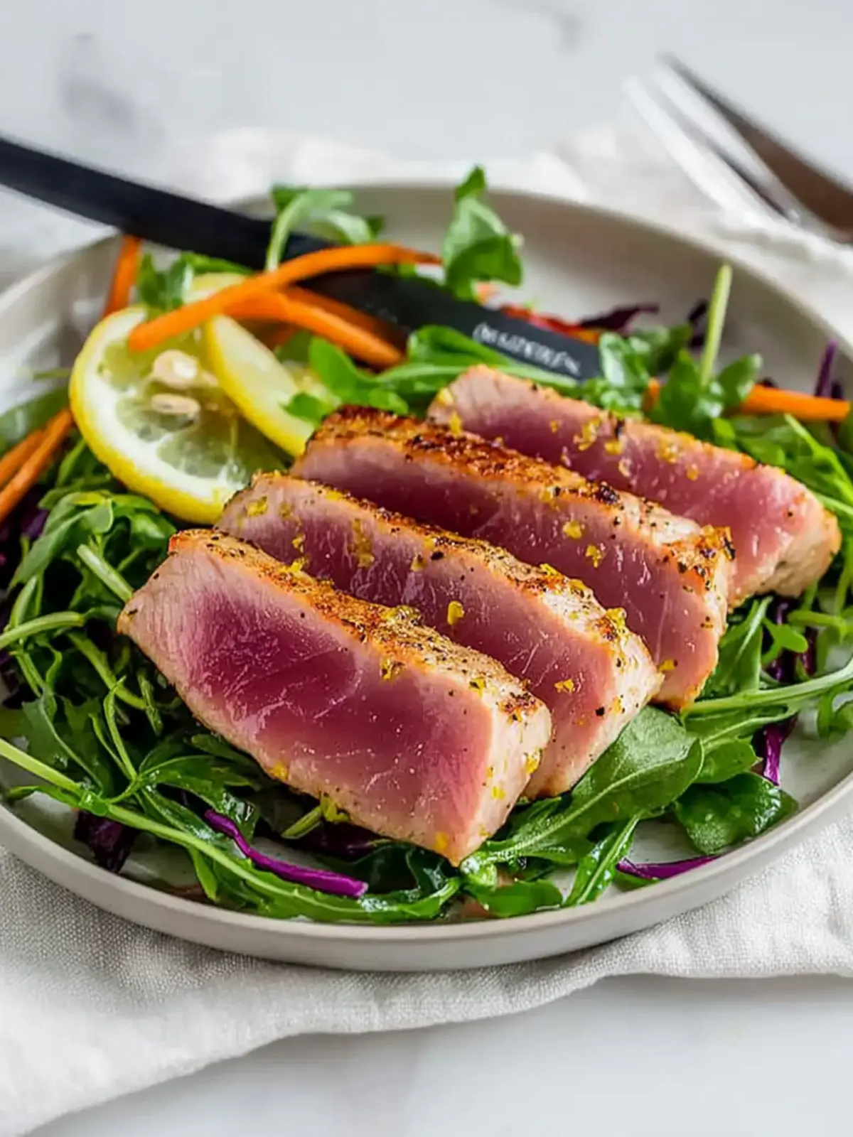 Zesty Lemon Pepper Grilled Tuna for Flavorful Weeknight Dinners 2 Lemon Pepper Grilled Tuna
