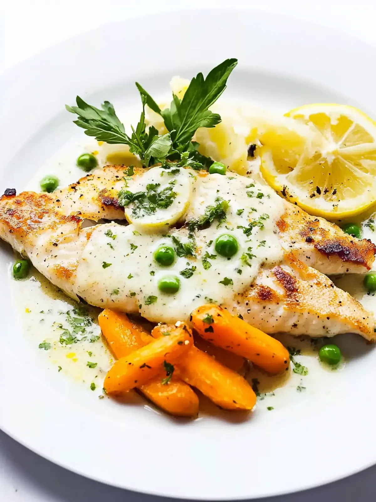 Lemon Cream Sauce for Trout