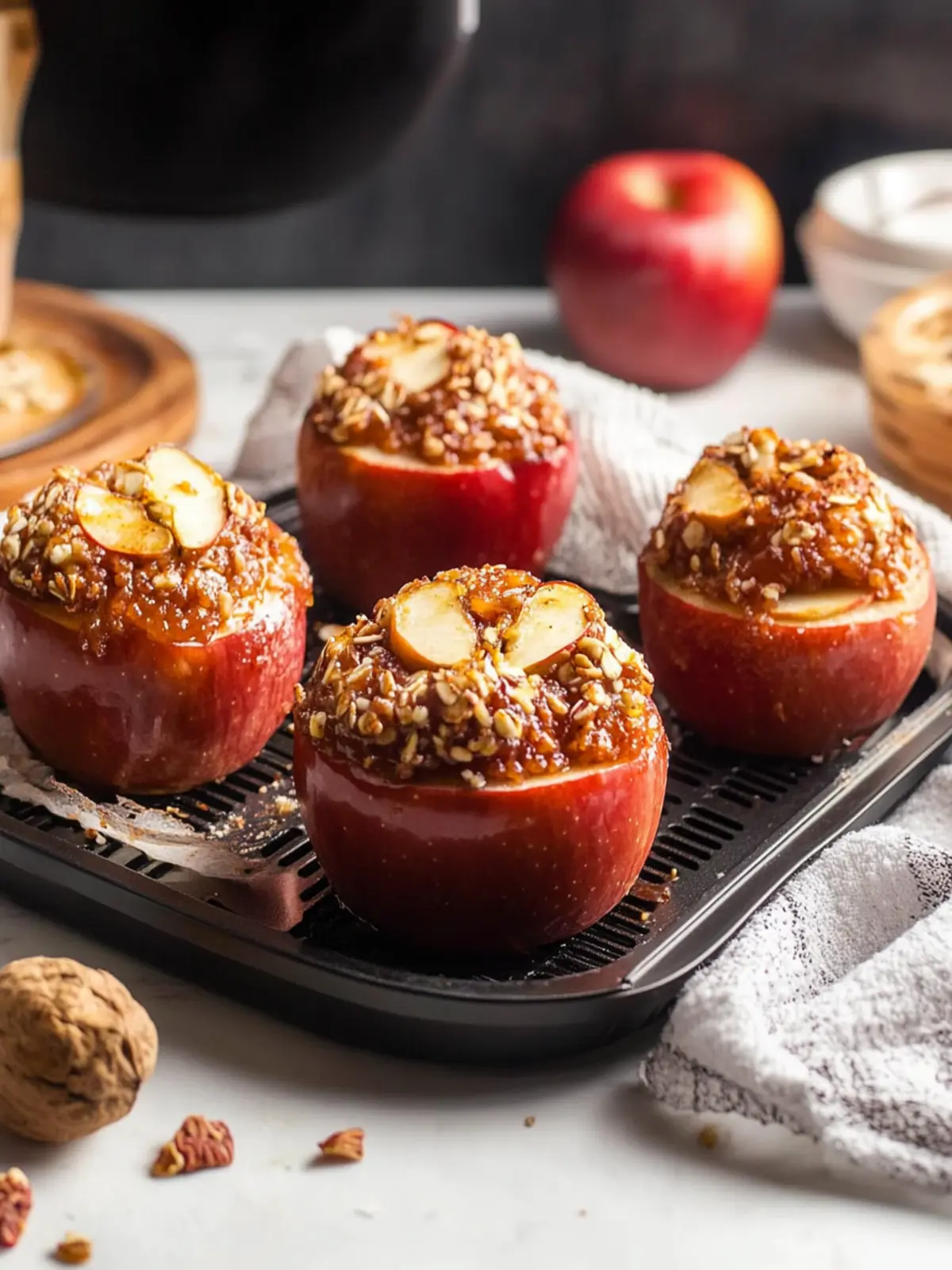 Delicious Air Fryer Baked Apples for Cozy Fall Evenings 3 Air Fryer Baked Apples