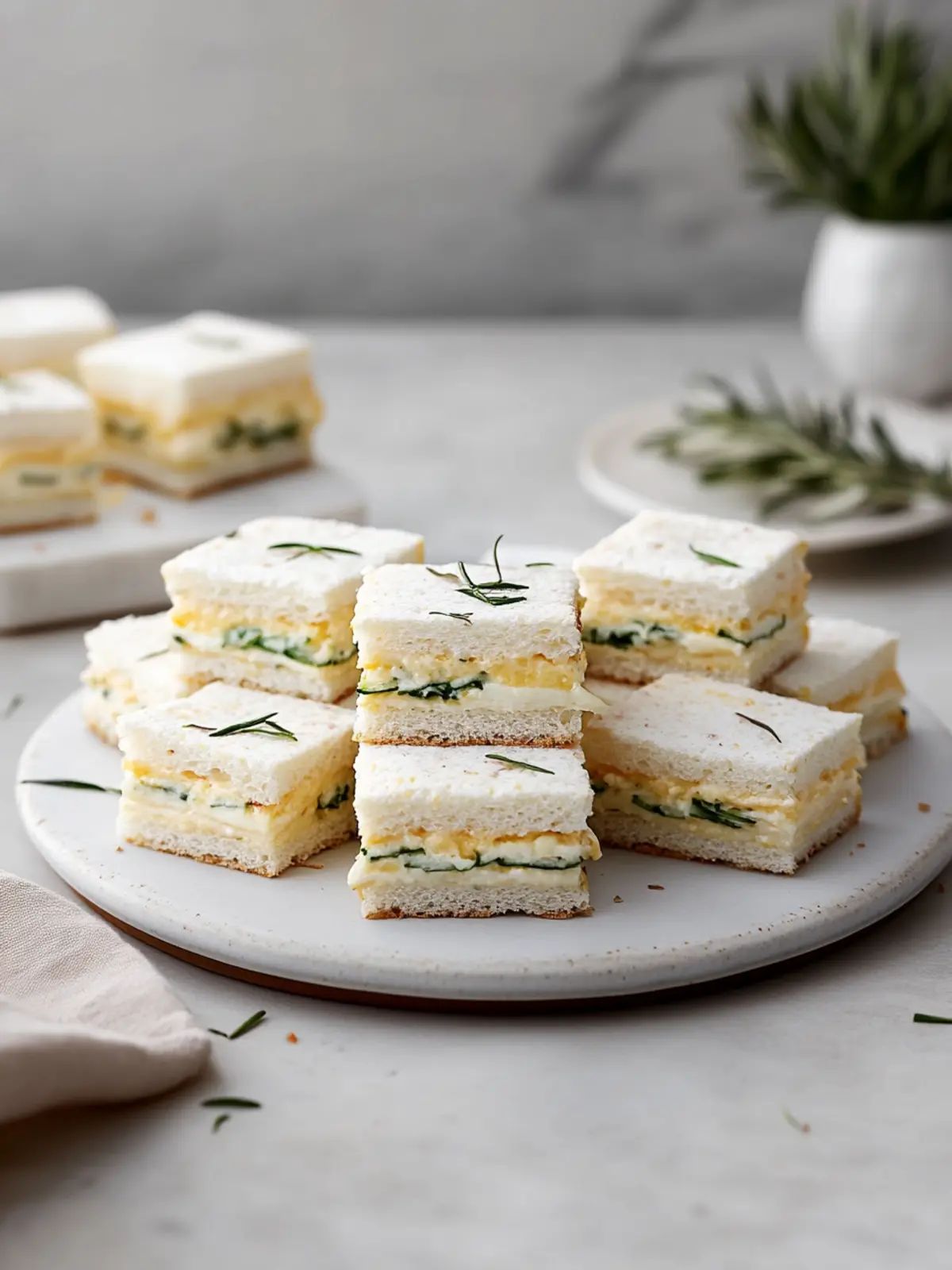 Gouda Cheese Tea Sandwiches