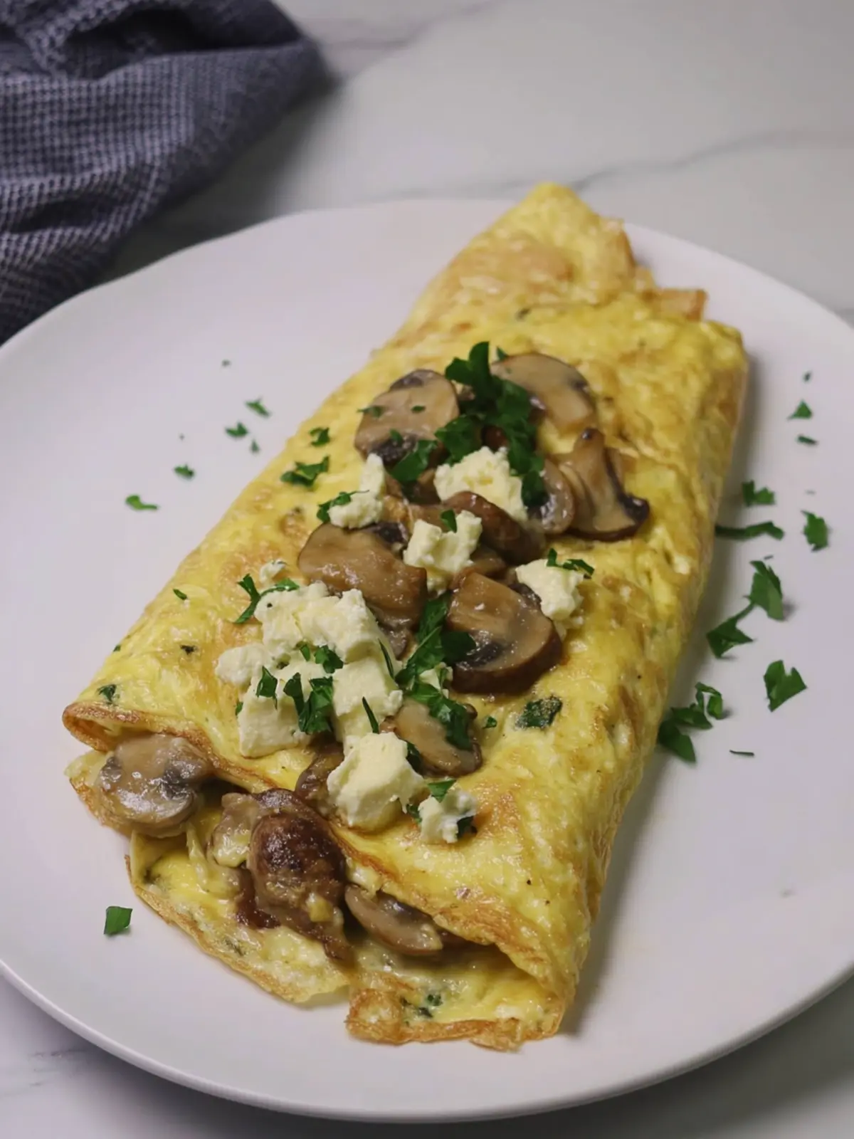 Mushroom and Cheese Omelette for a Cozy Breakfast Boost 3 Mushroom And Cheese Omelette