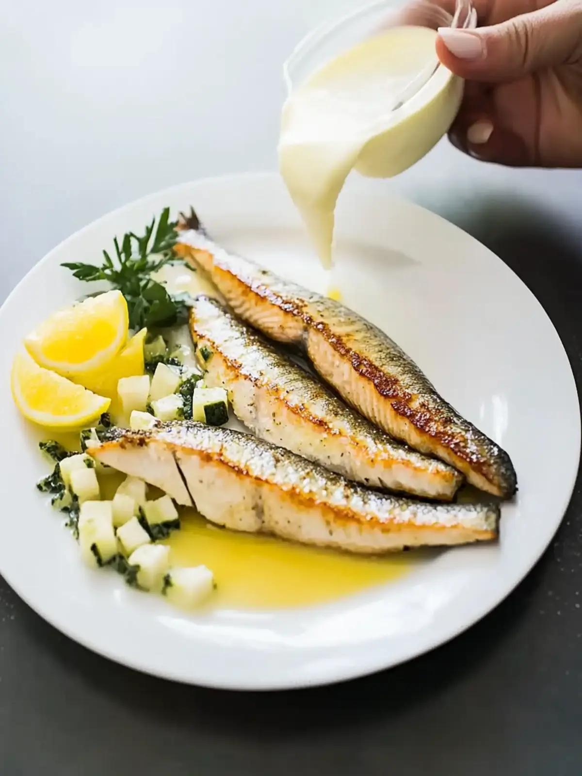 Broiled Rainbow Trout