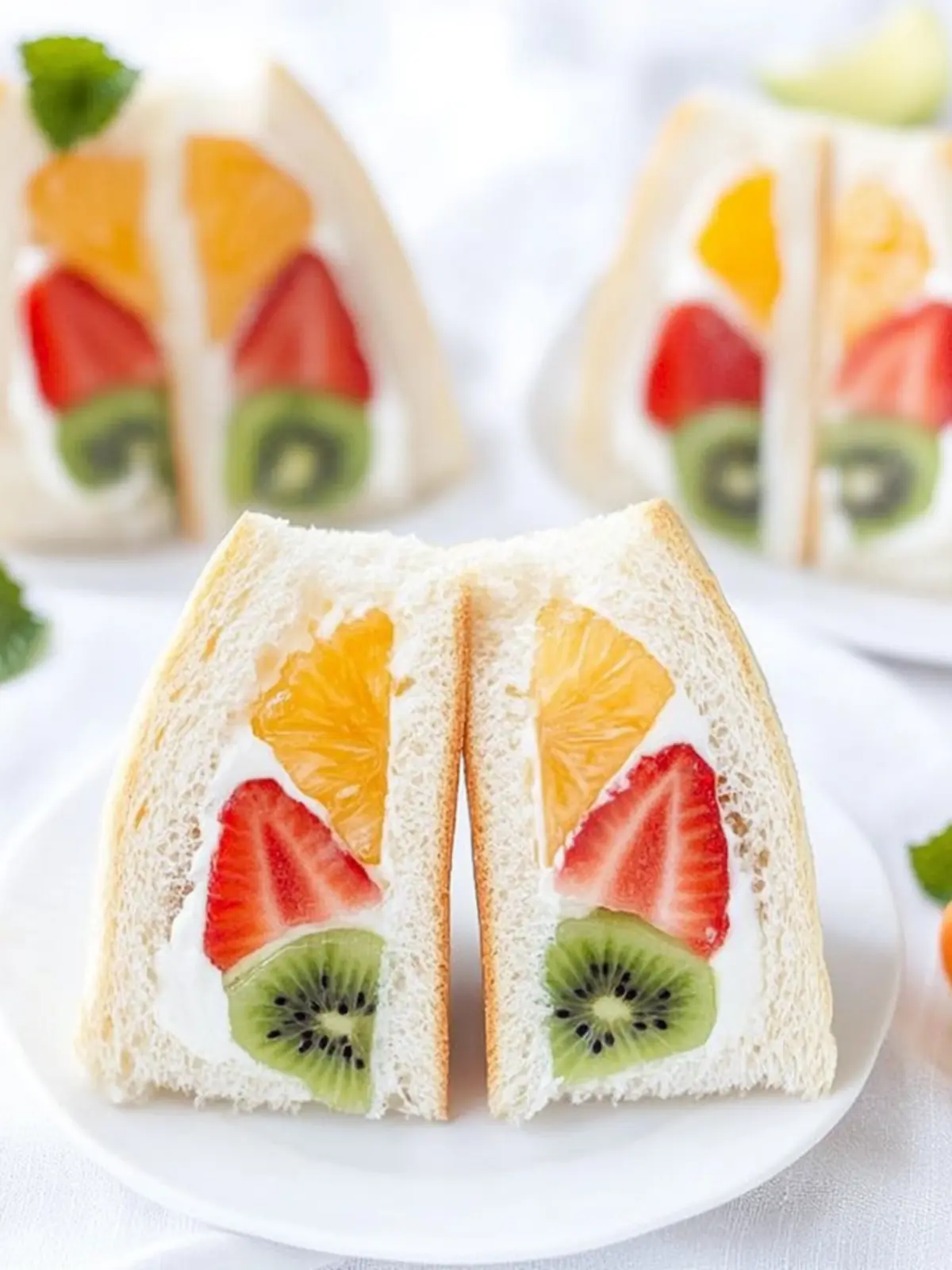 Delicious Japanese Fruit Sandwiches You’ll Love to Make 3 JAPANESE FRUIT SANDWICHES