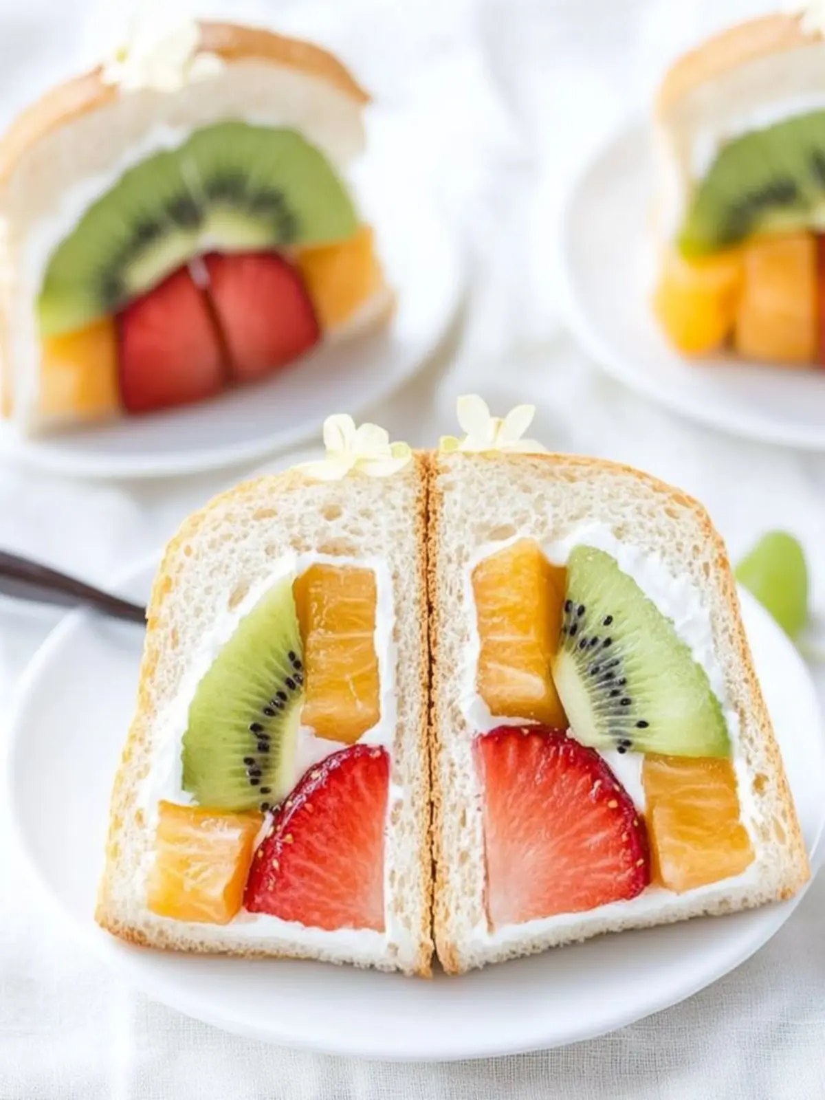 Delicious Japanese Fruit Sandwiches You’ll Love to Make 2 JAPANESE FRUIT SANDWICHES