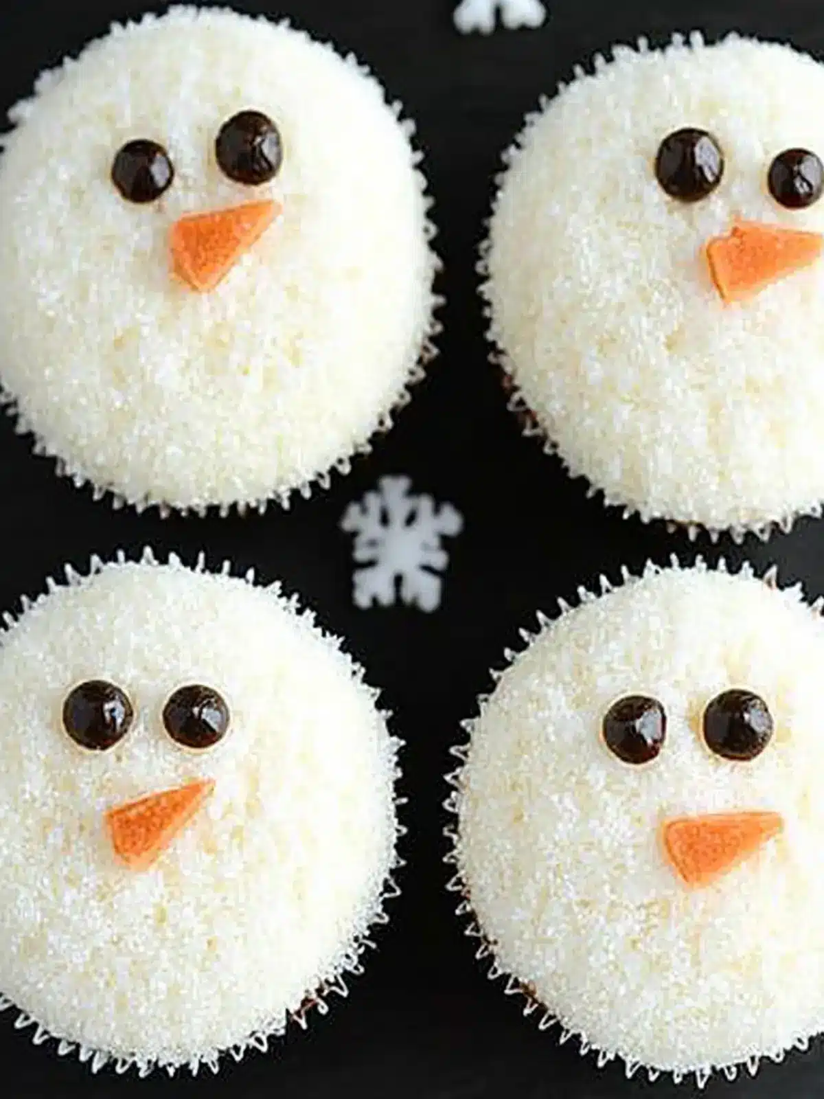 Easy Snowman Cupcakes That Will Melt Your Heart 3 Easy Snowman Cupcakes