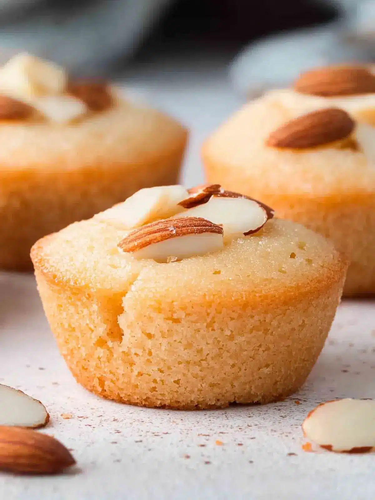 Delicious Mini French Almond Cakes Perfect for Sweet Cravings 5 Mini French Almond Cakes