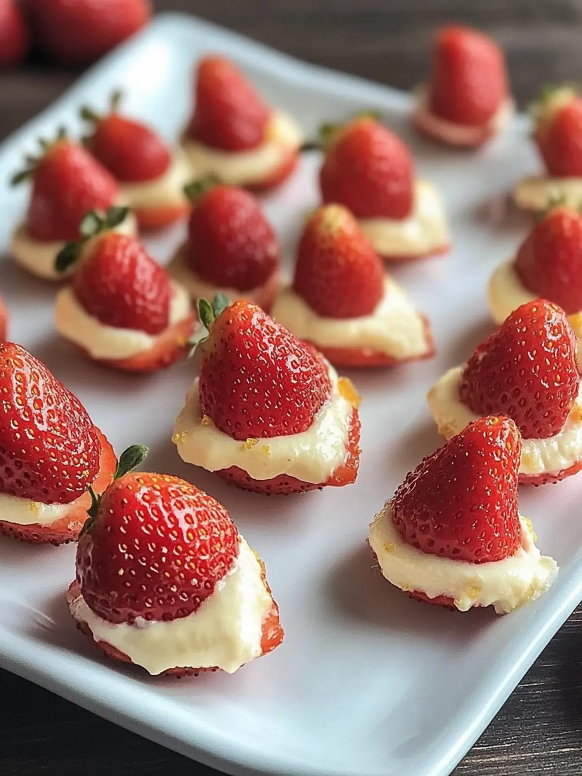 Deviled Strawberries