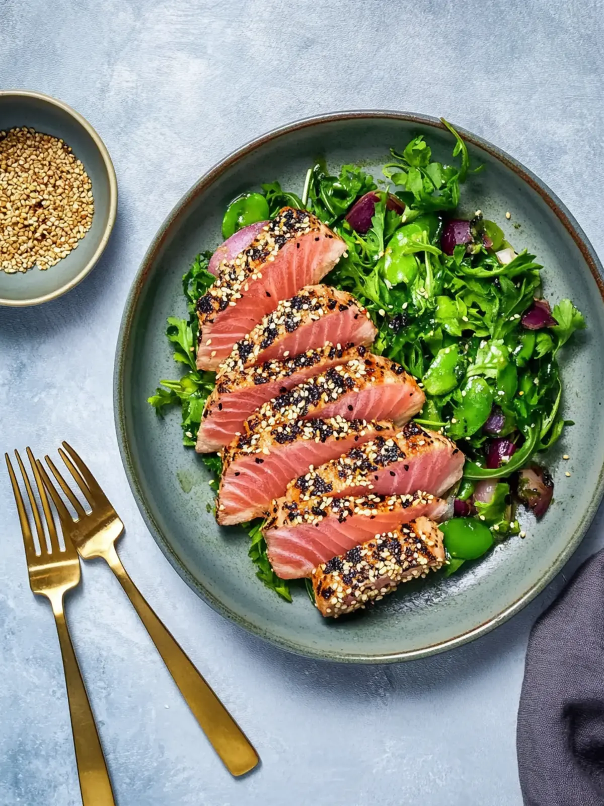 Grilled Sesame-Crusted Tuna Steaks for a Flavorful Feast 3 Grilled Sesame-Crusted Tuna Steaks