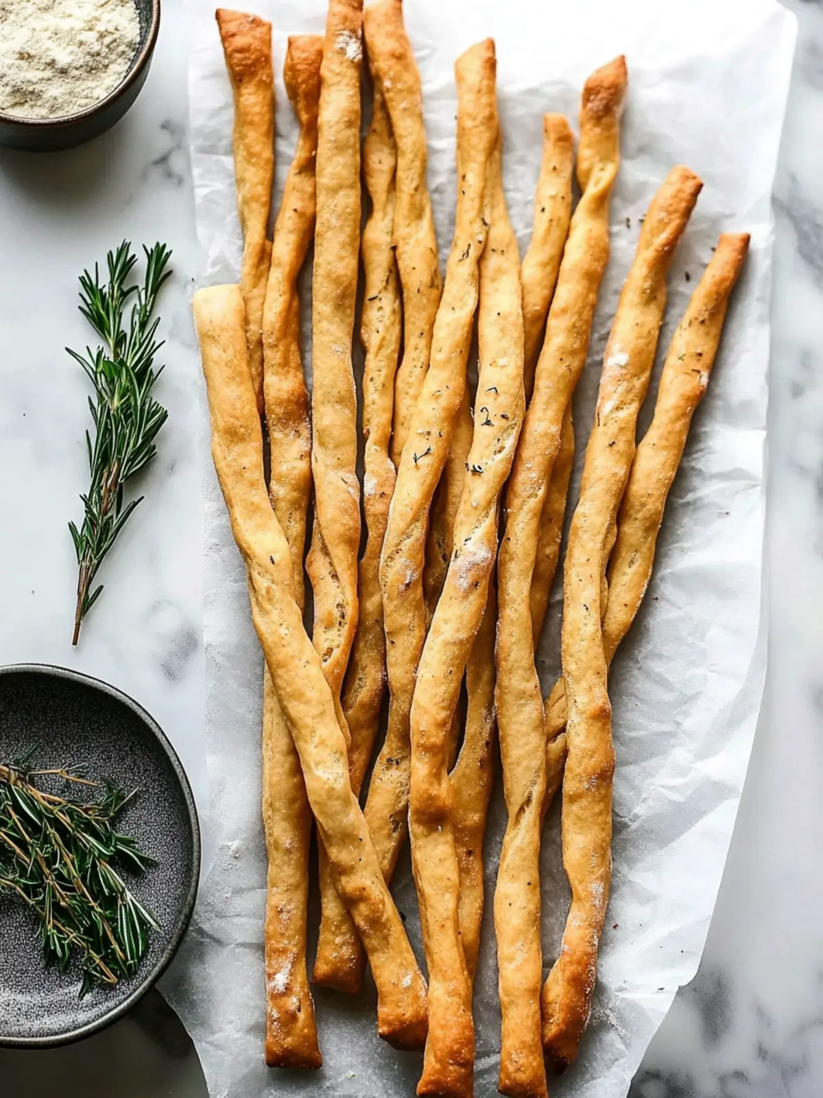Delicious Rosemary and Thyme Grissini for Your Next Snack 3 Rosemary and Thyme Grissini